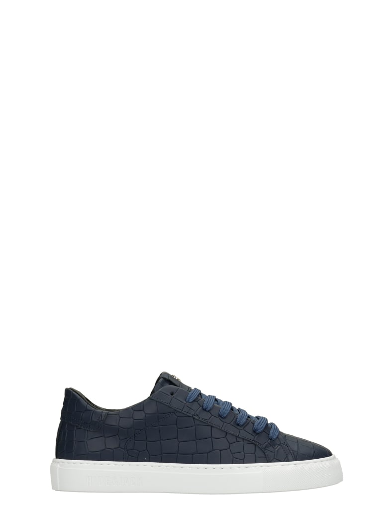 Hide&Jack Sneakers In Blue Leather - blue