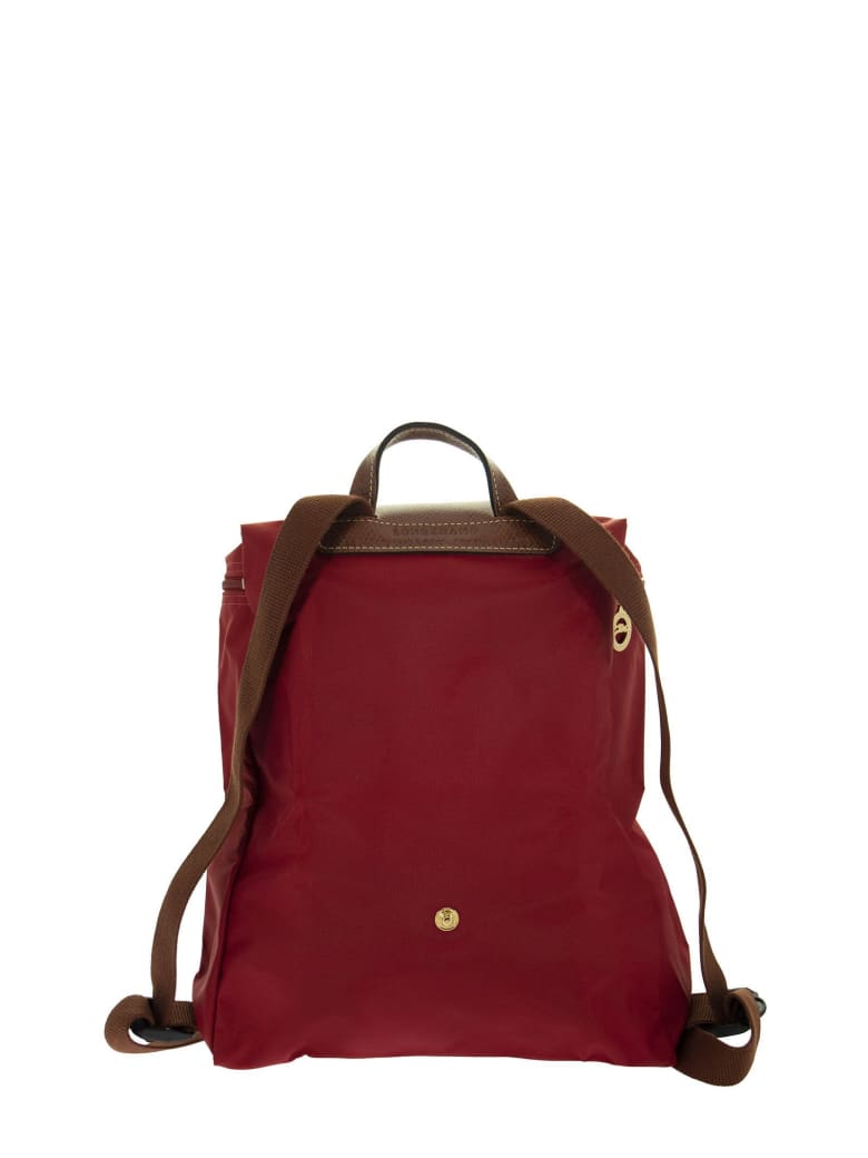 longchamp backpack inside