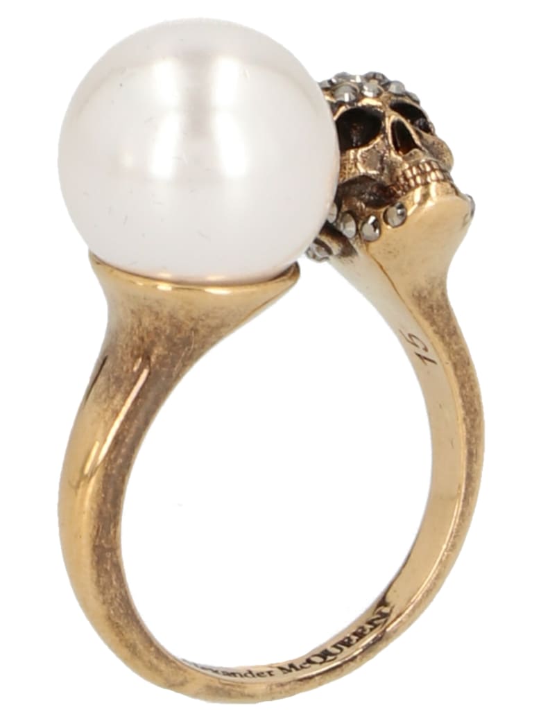 Alexander McQueen Ring - Gold