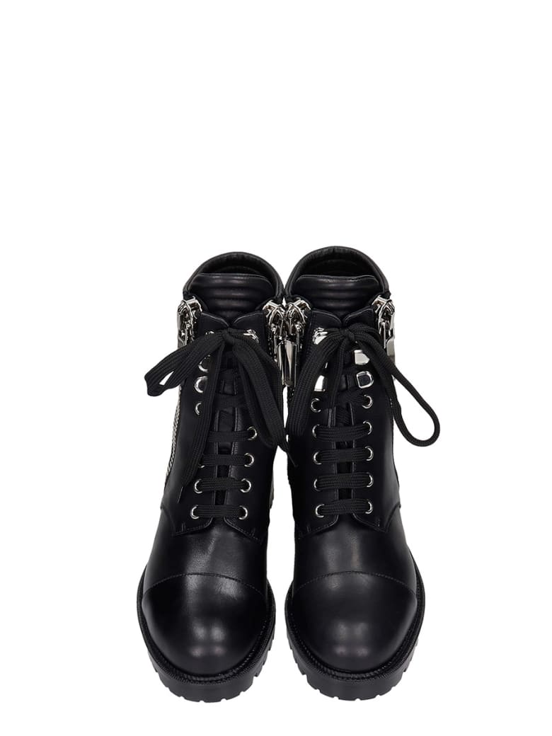 louboutin military boots