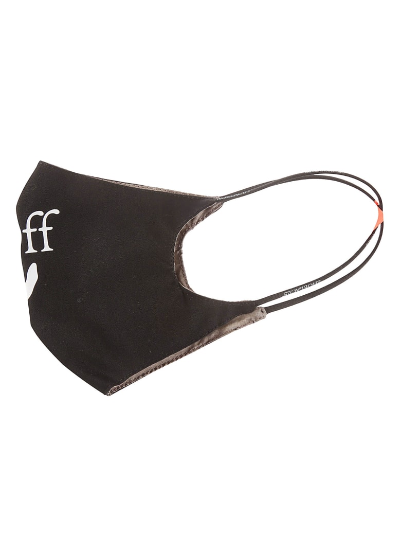 Off-White Off-hand Logo Simple Mask - Black/White