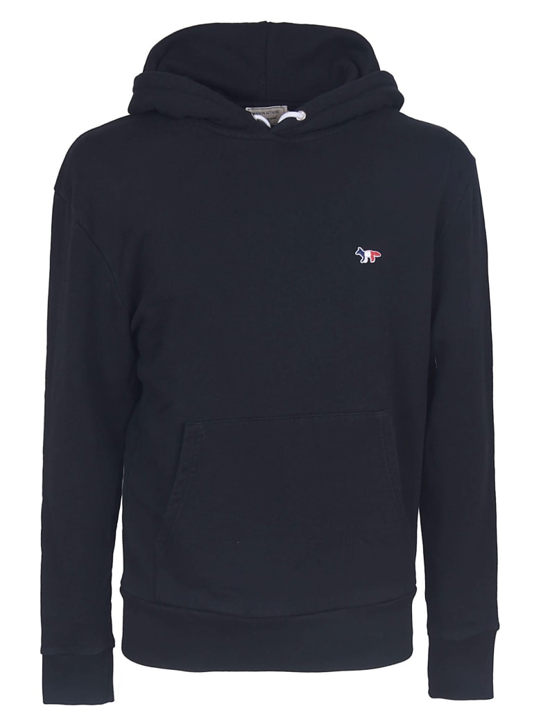 Maison Kitsuné Tricolor Fox Patch Classic Hoodie - BK