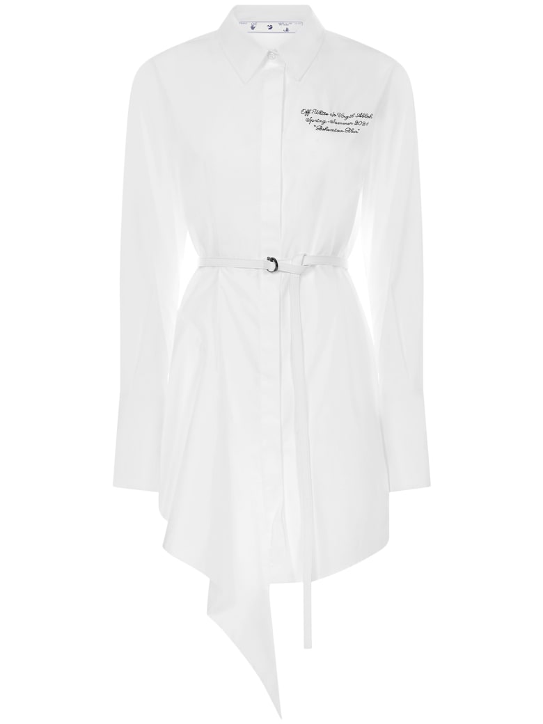 Off-White Dress - White