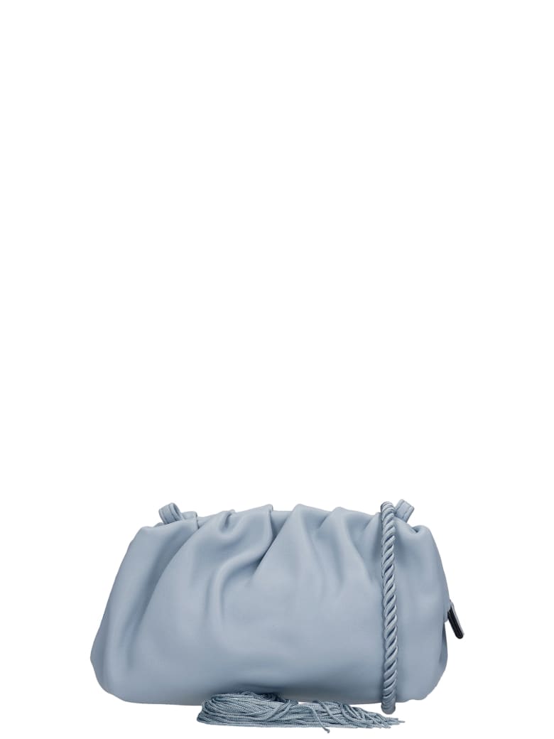 Ash Shania 02 Shoulder Bag In Cyan Leather - cyan