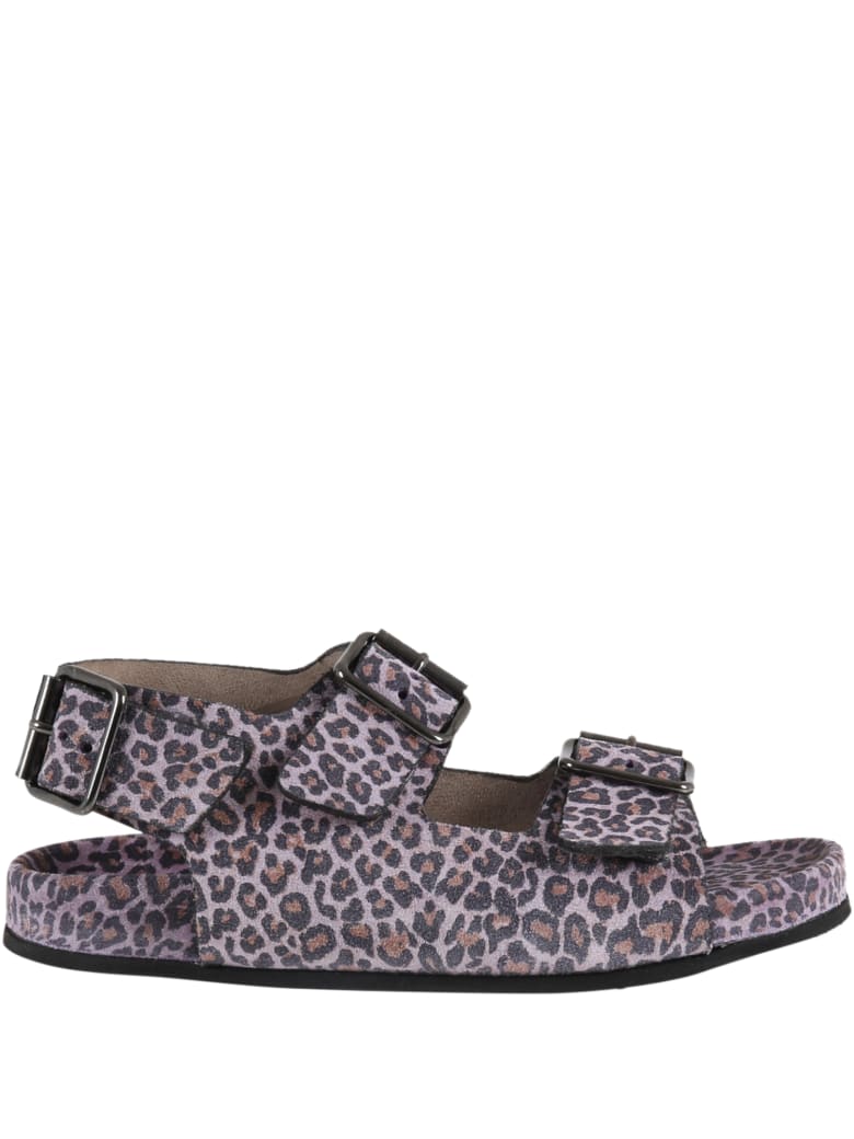 Gallucci Purple Sandals For Girl - Violet