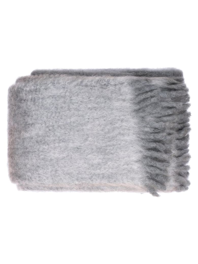 Midsummer Milano Cortina Mohair Plaid - Grey