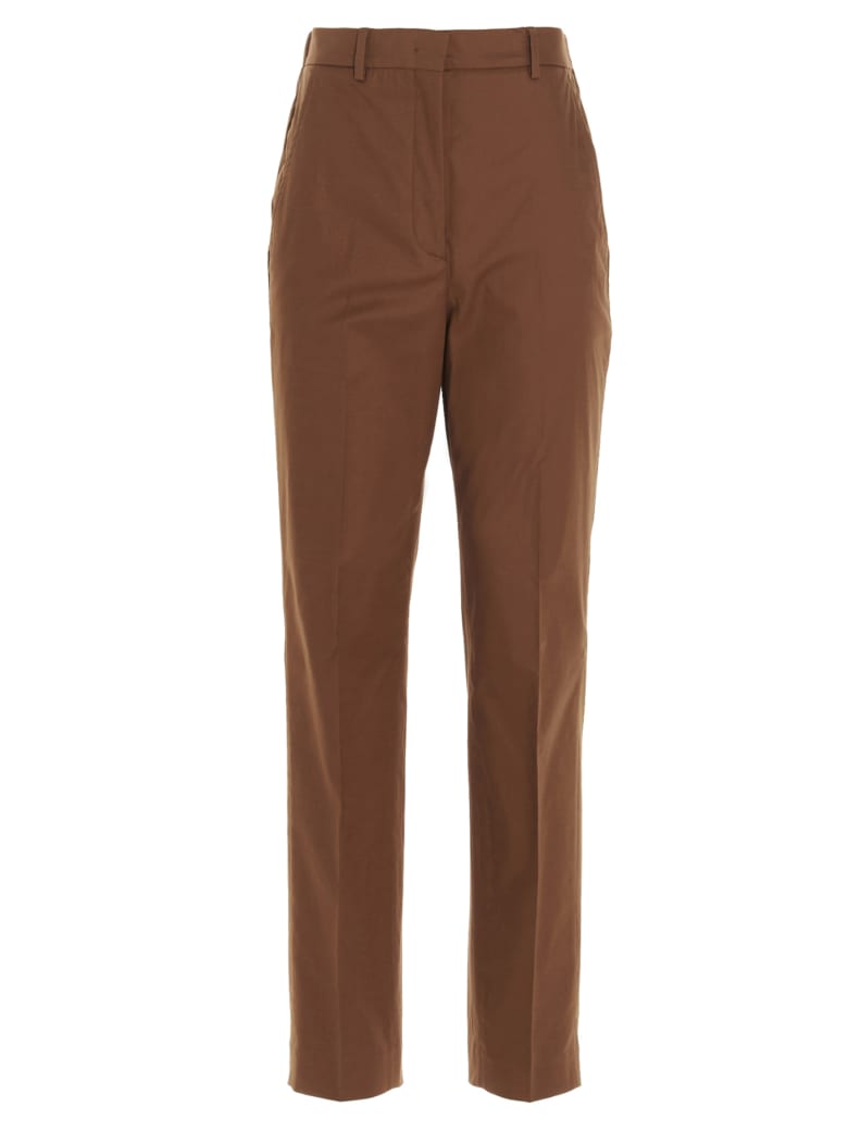 Incotex Red 'galene' Pants Incotex Red - BROWN