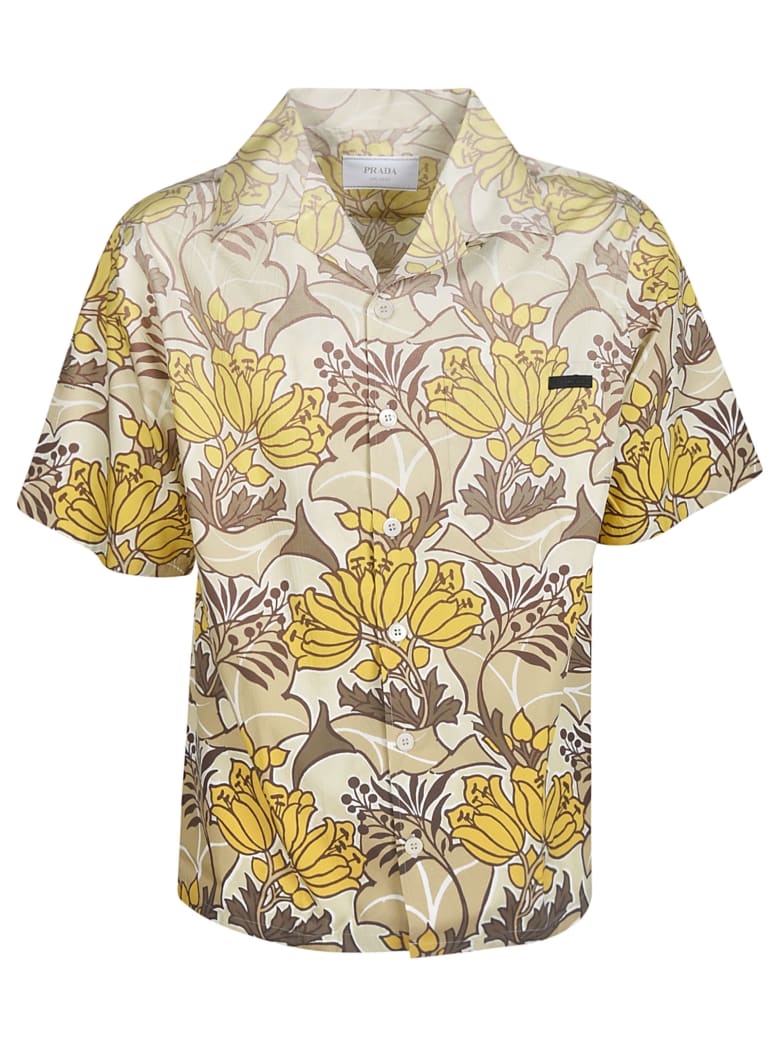 prada floral shirt