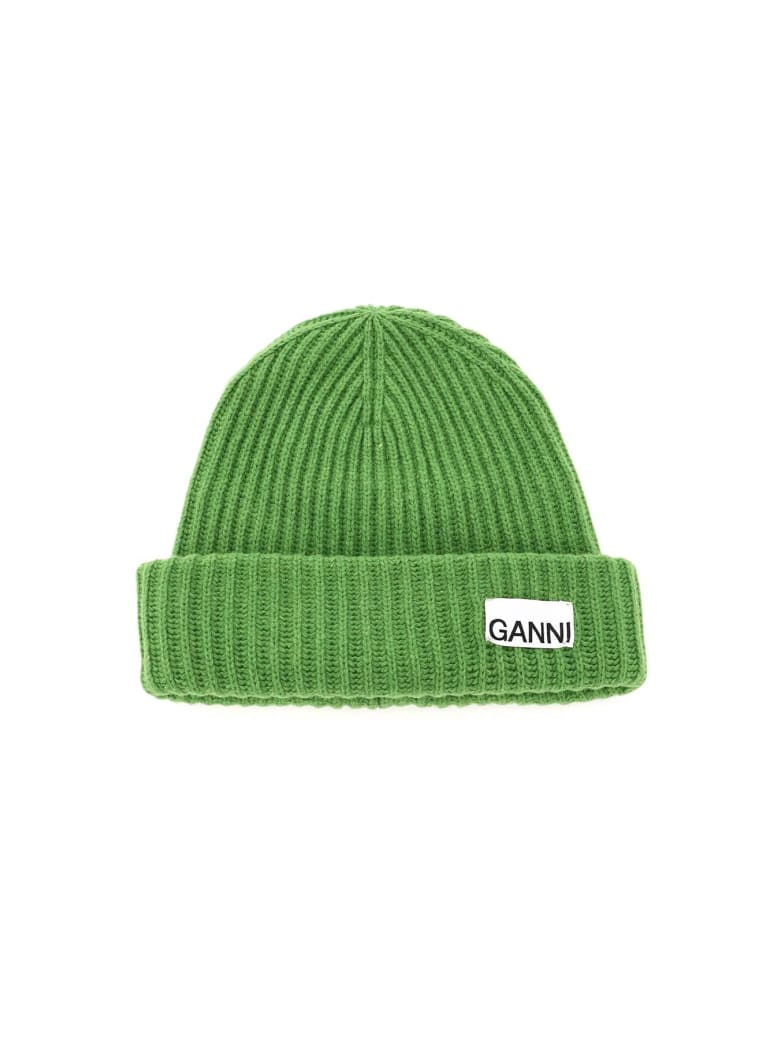 ganni wool hat sale
