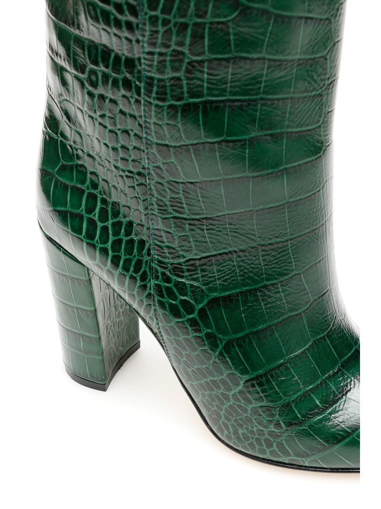 paris texas blue croc boots