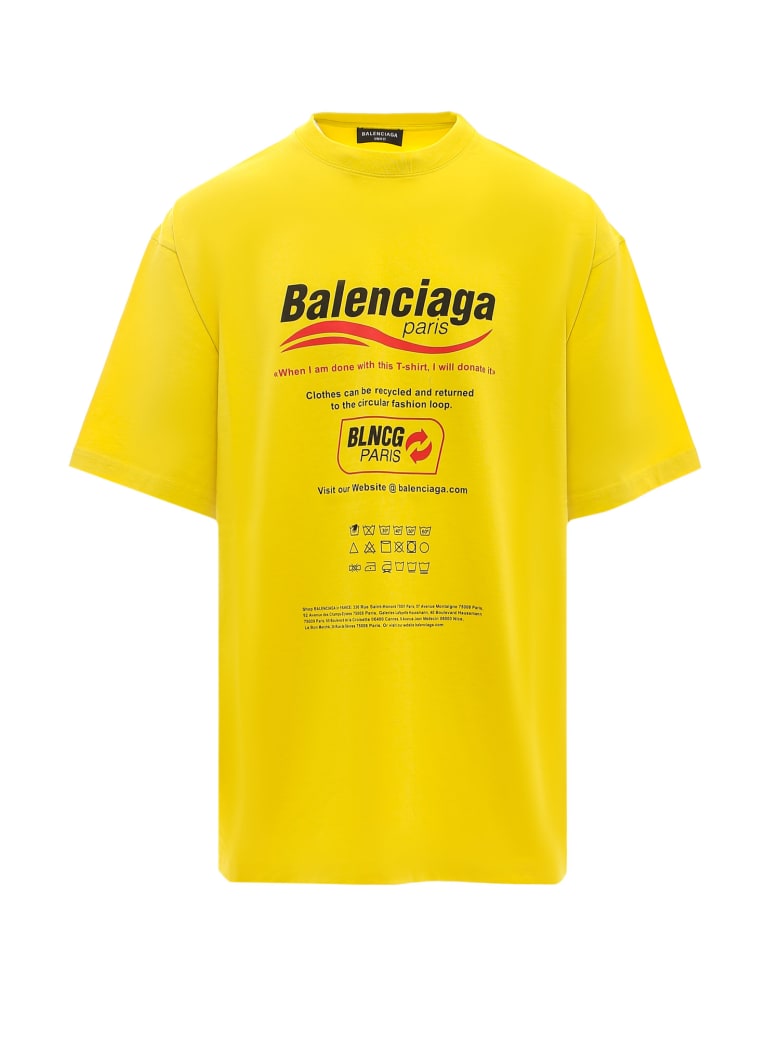 Balenciaga T-shirt - Yellow