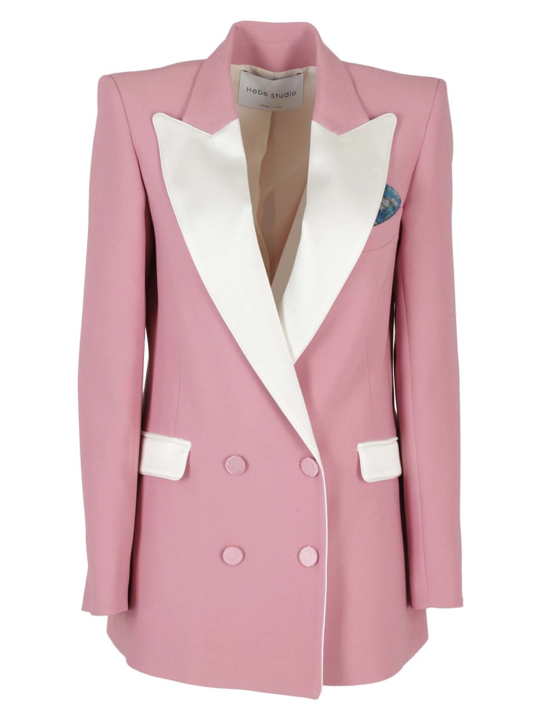 Hebe Studio Blazer - Pnkcre Rosa Crema