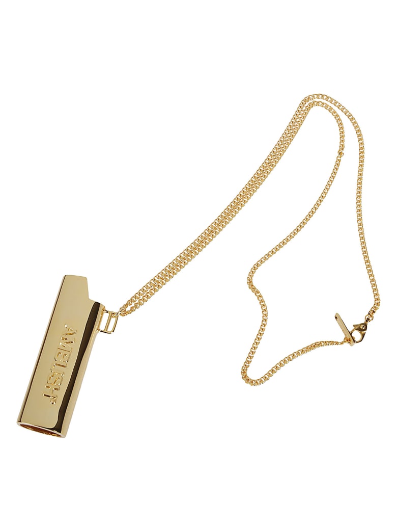 AMBUSH Gold-tone Brass Lighter Case Necklace - Gold