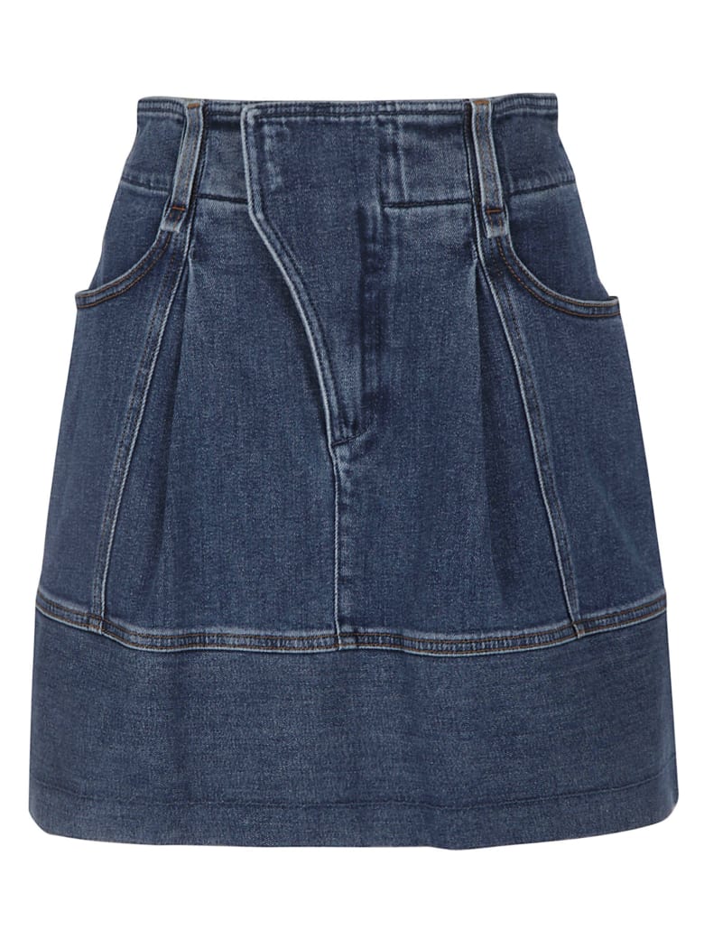 Chloé Denim Skirt - Blue