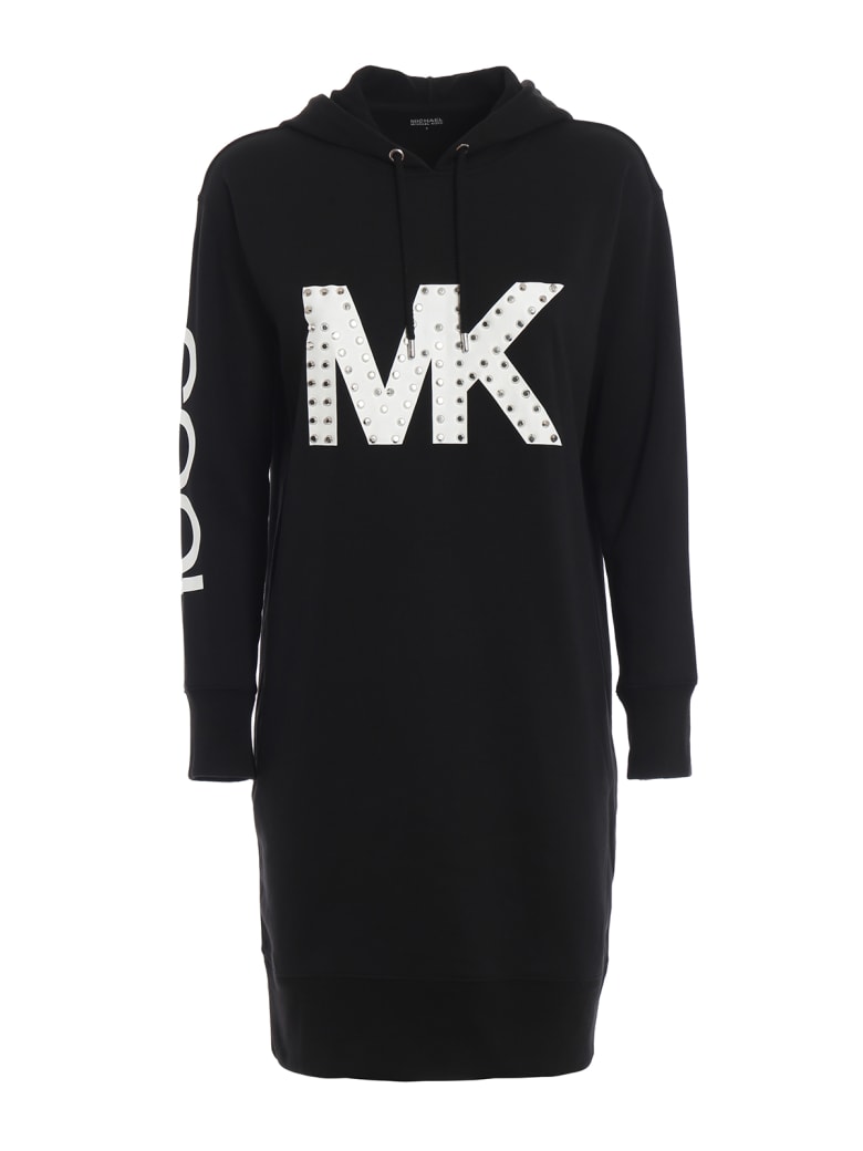 michael kors men's black hoodie