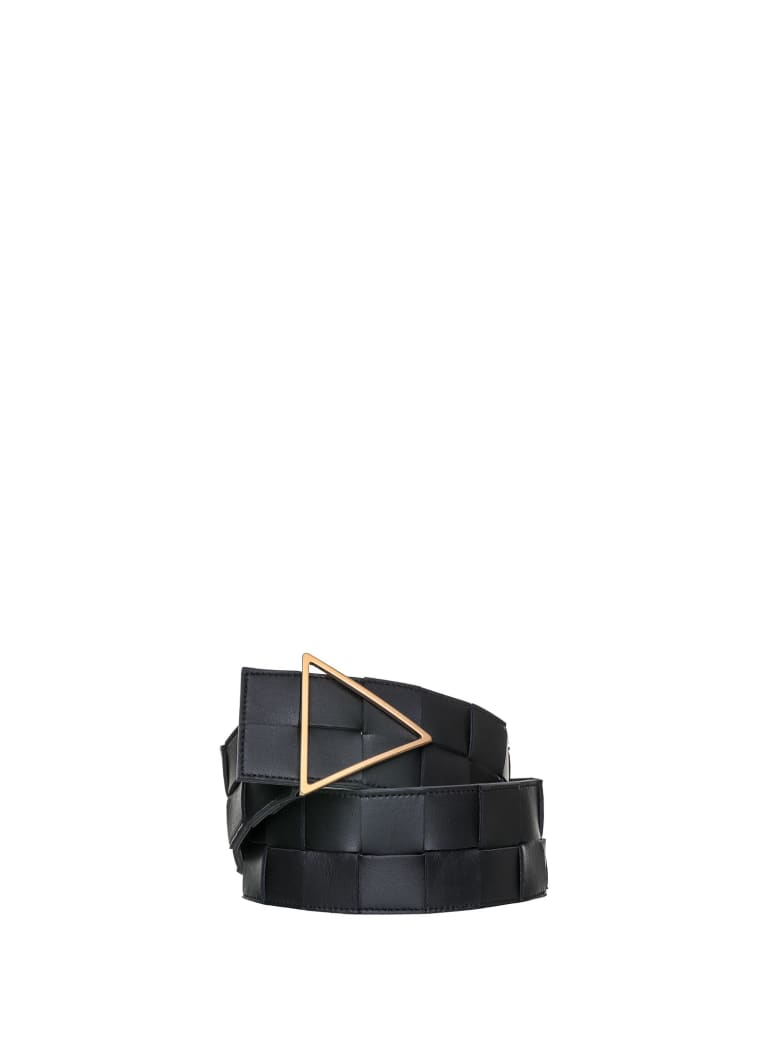 Bottega Veneta Bottega Veneta Triangular Belt - BLACK GOLD
