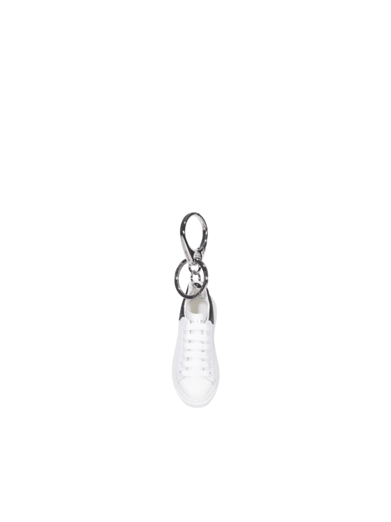 Alexander McQueen Oversize Sneaker Keyring - White