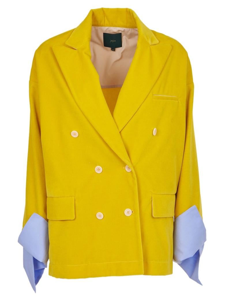 Jejia Yellow Oversize Jacket - Yellow