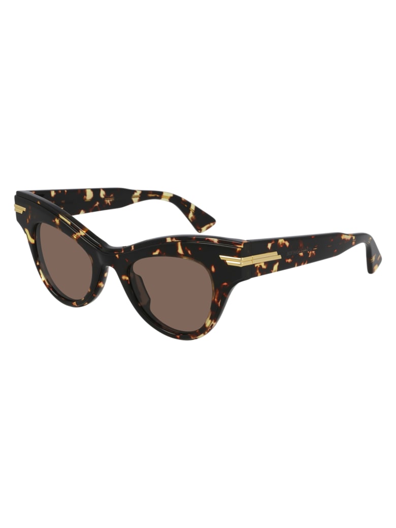 Bottega Veneta BV1004S Sunglasses - Havana Havana Brown