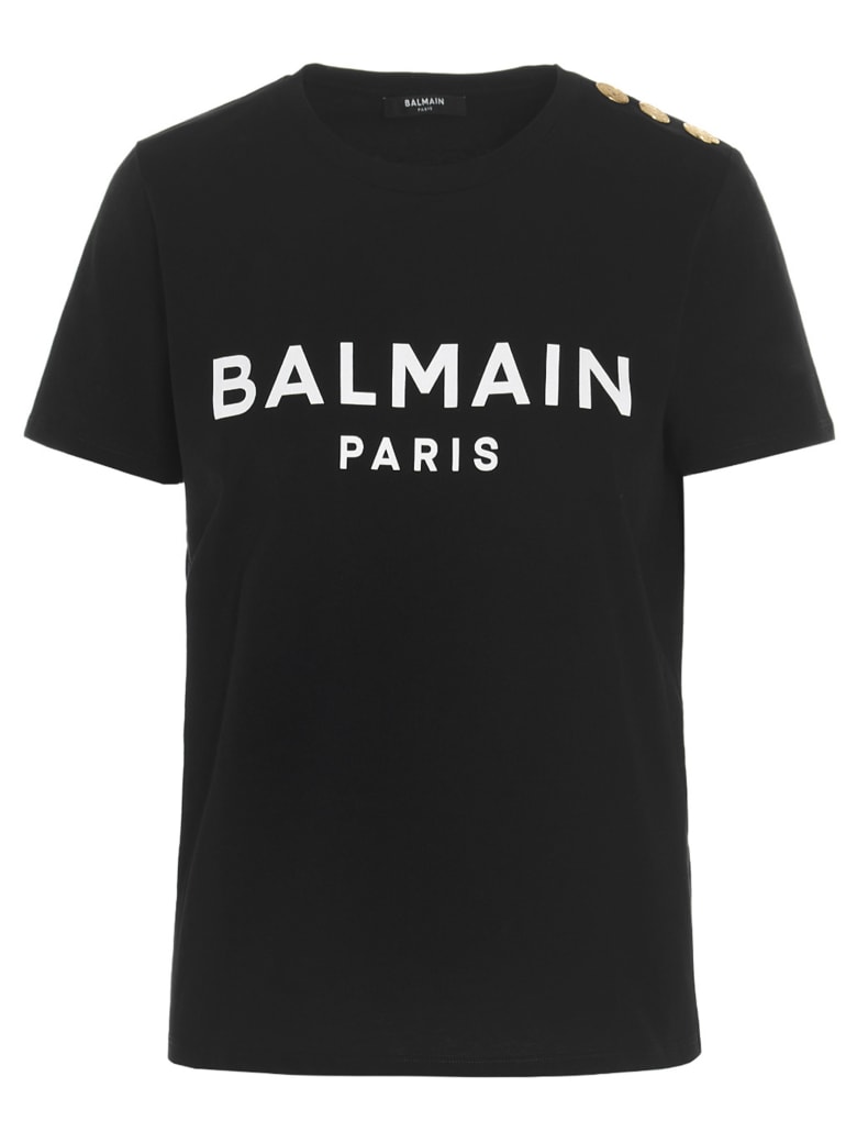 Balmain T-shirt - Nero bianco