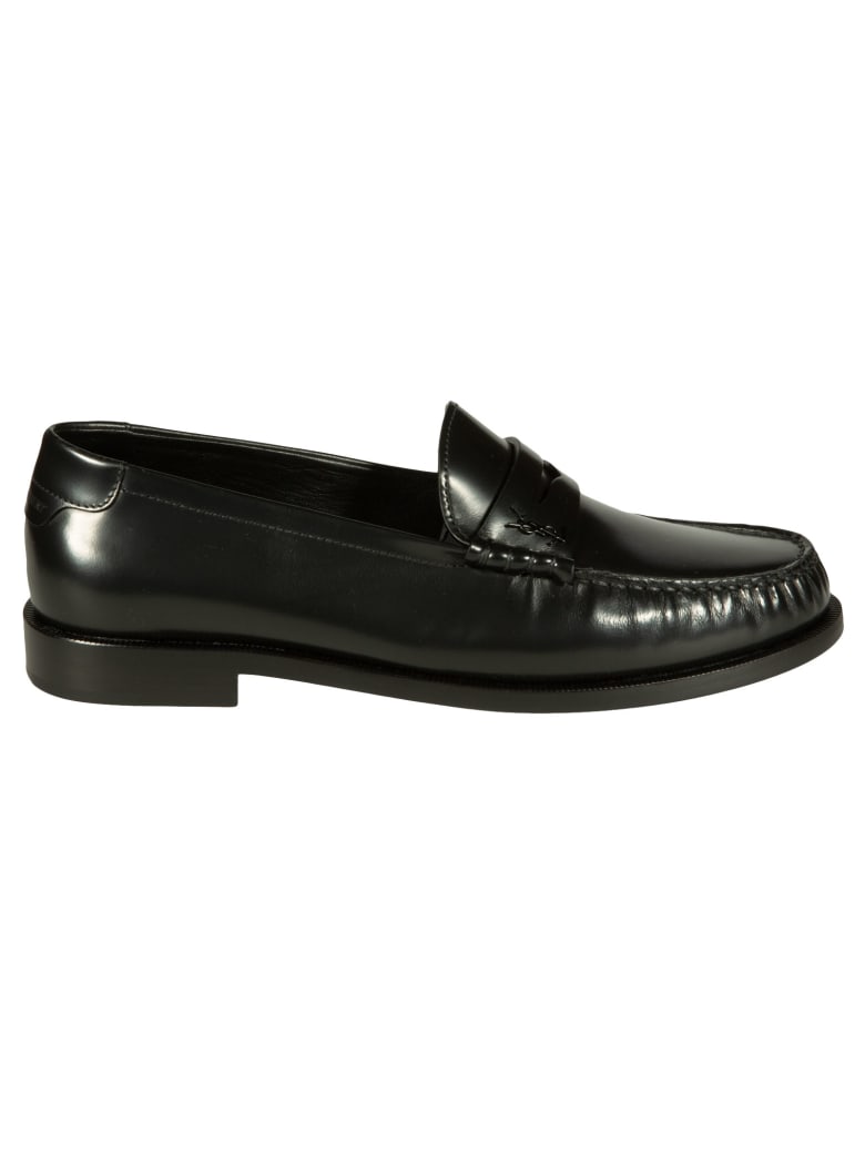 Saint Laurent Le Loafers - Black