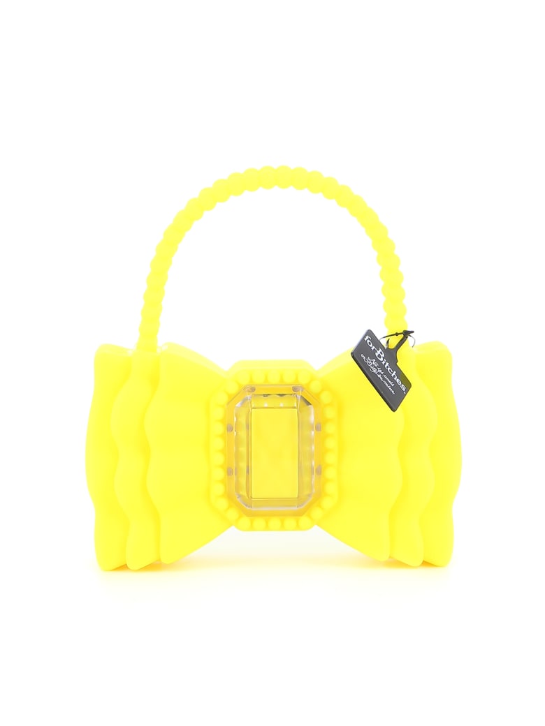 Forbitches Bow Bag 9 Inch - Fluo Yellow