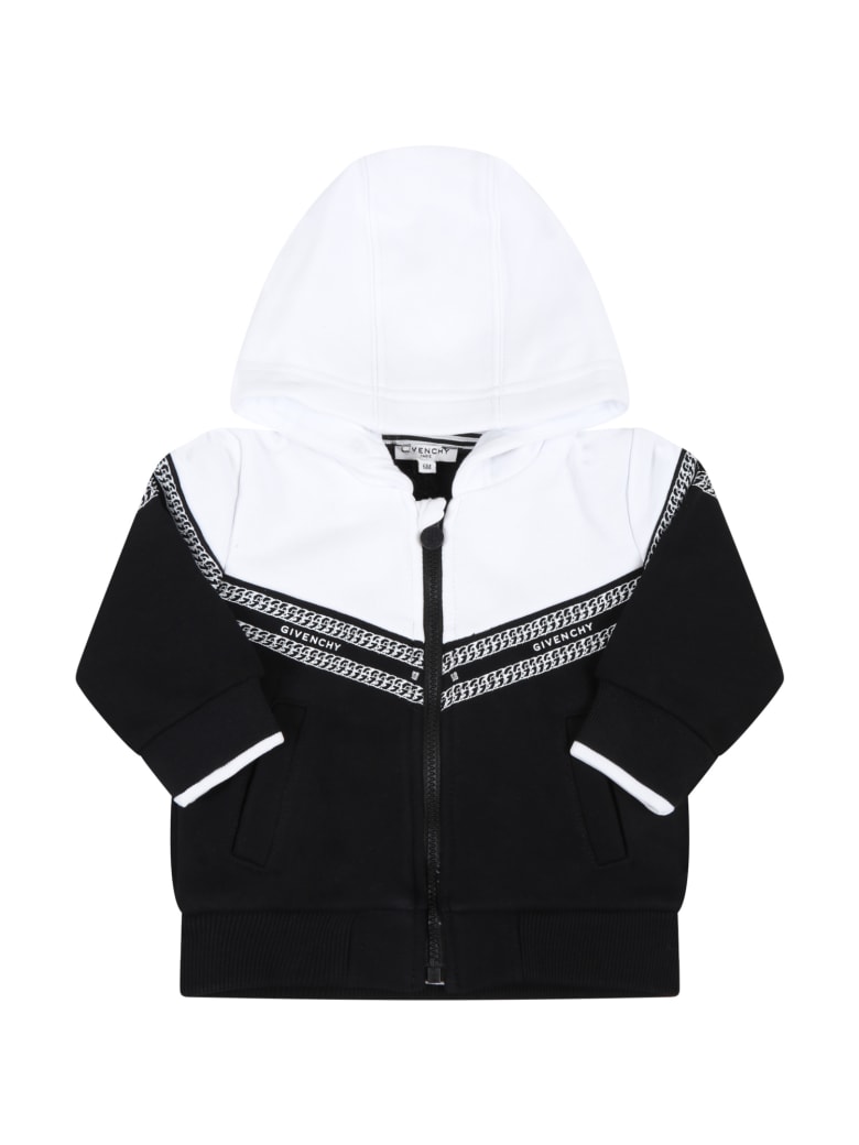 Givenchy Multicolor Sweatshirt For Baby Kids With Chains - Multicolor