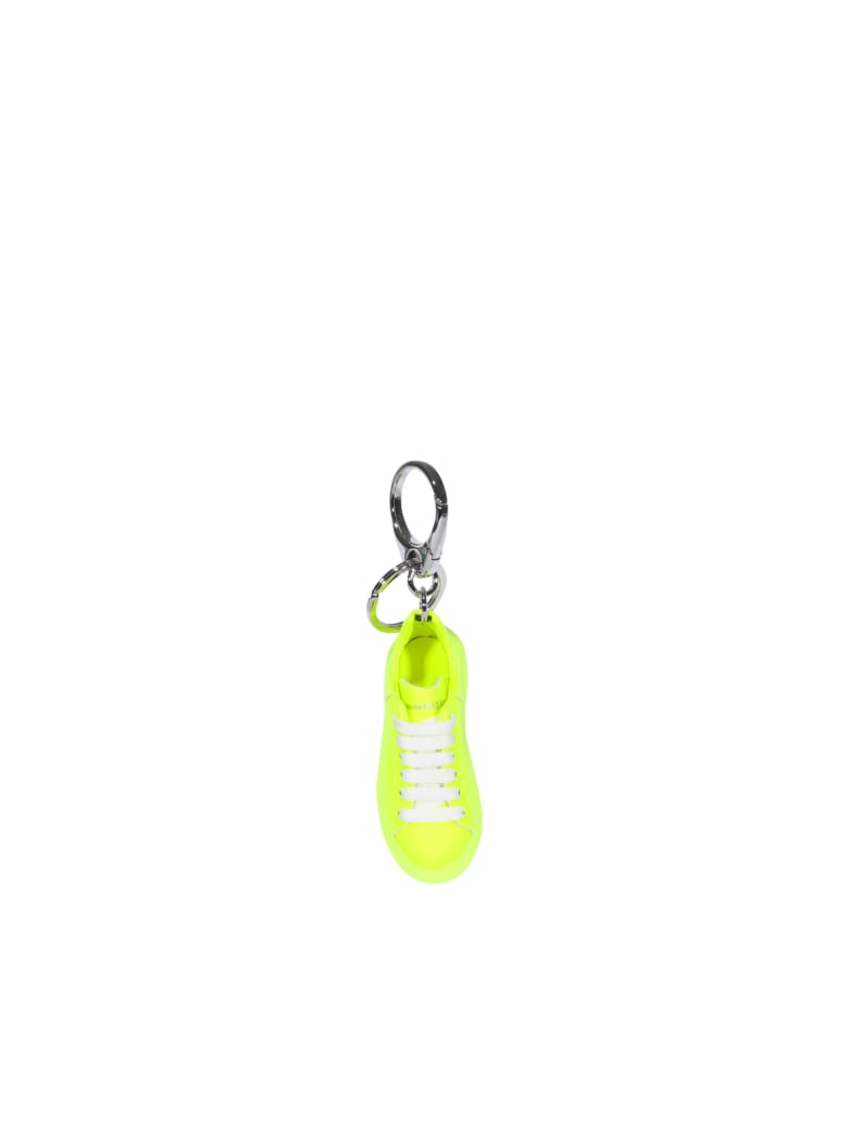 Alexander McQueen Sneaker Oversize Keyring - Yellow
