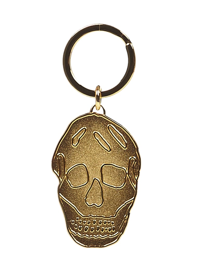 Alexander McQueen Key Rings - Gold