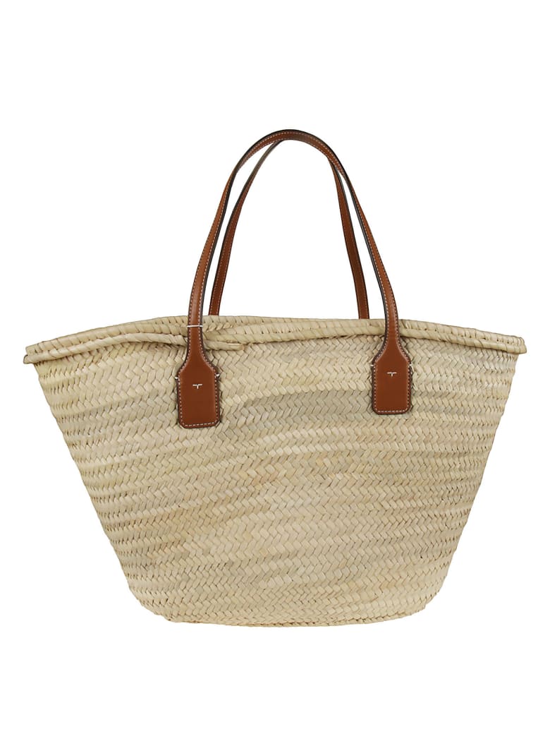 Tory Burch Ella Straw Basket Tote | italist, ALWAYS LIKE A SALE