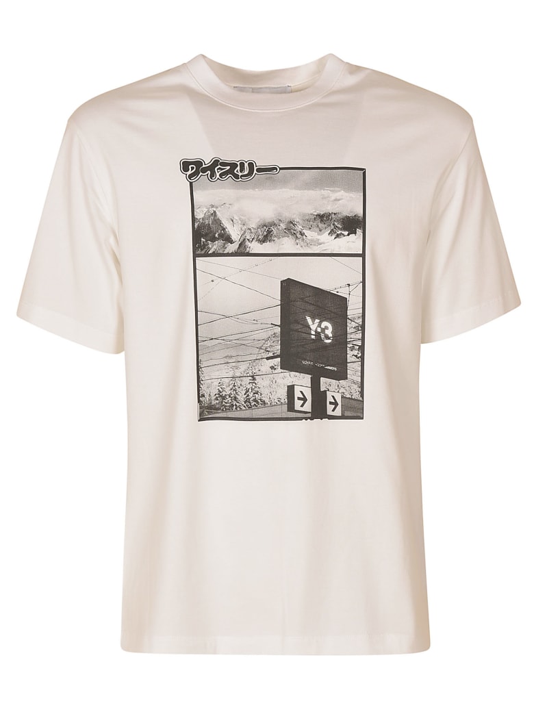 Y-3 Printed T-shirt - White