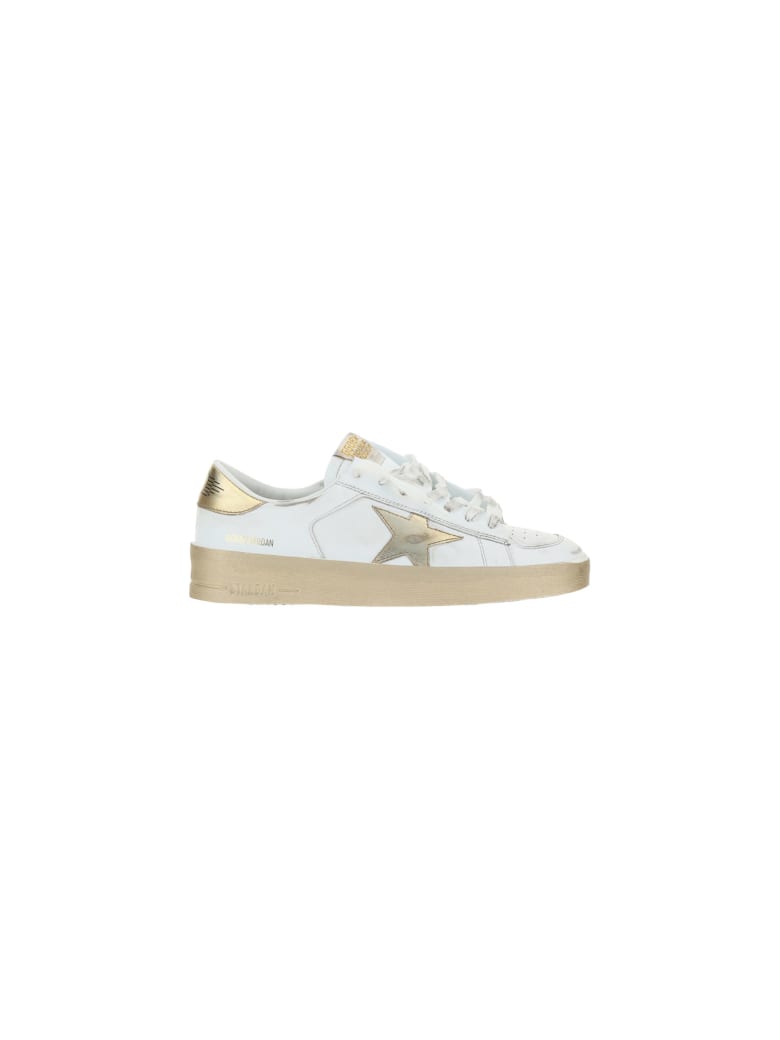 Golden Goose Sneakers - White/gold
