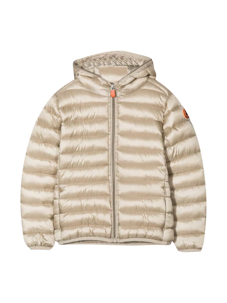 Save the Duck Beige Lightweight Jacket Teen Kids - Beige