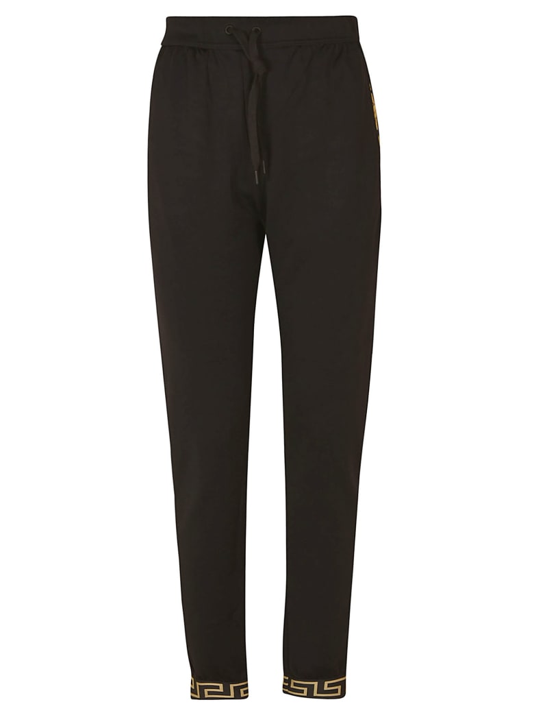 Versace Long Track Pants - Black