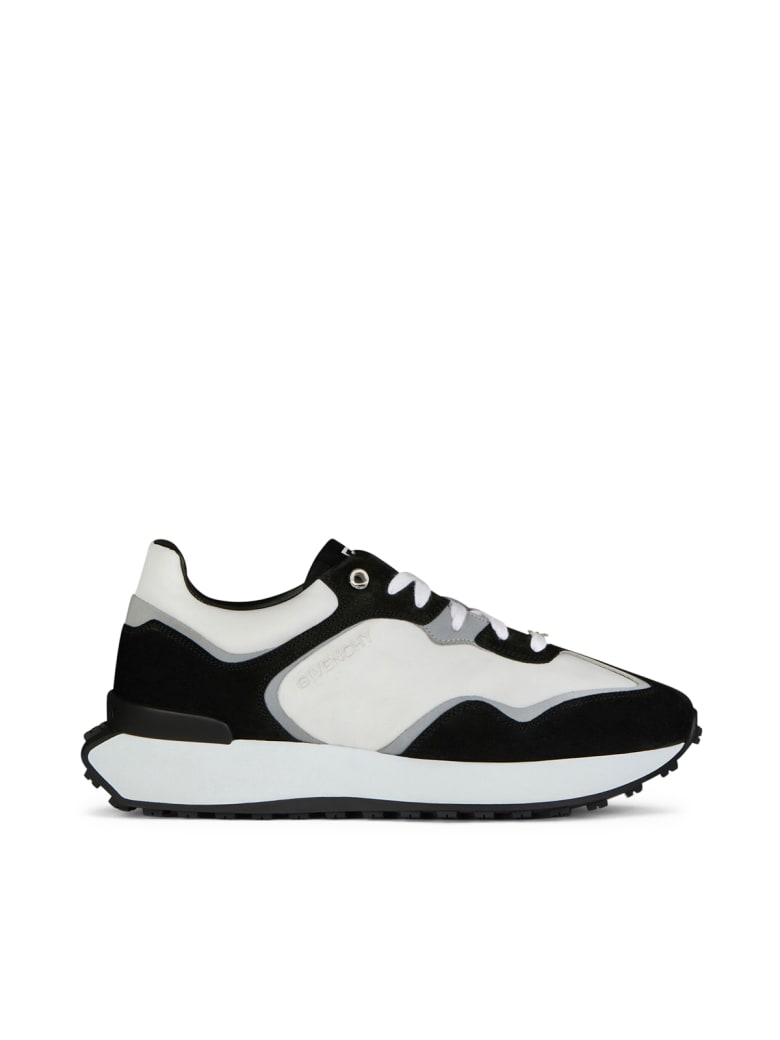 Givenchy Giv Runner Sneaker - Black Grey White