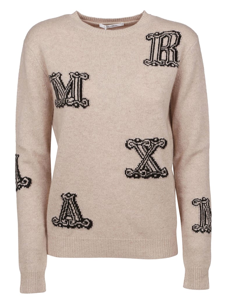 Max Mara Logo Embroidered Sweater | italist, ALWAYS LIKE A SALE