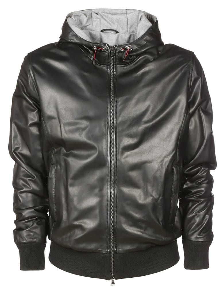 barba leather jacket