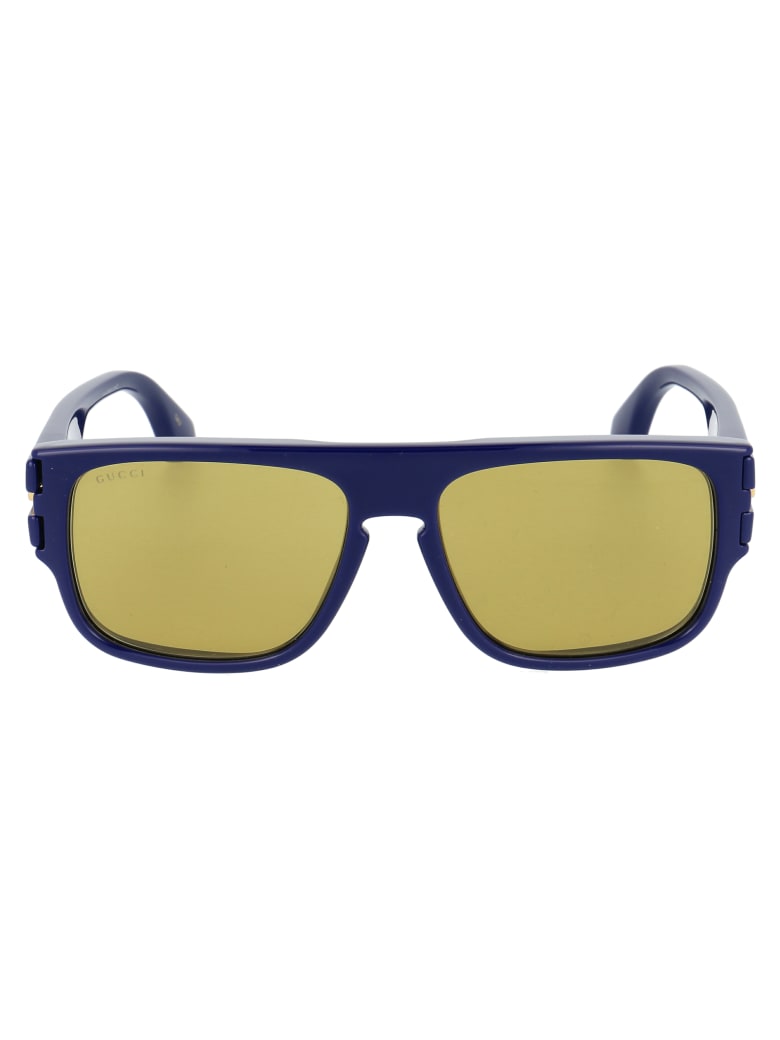 Gucci Gg0664s Sunglasses - 003 BLUE BLUE GREEN