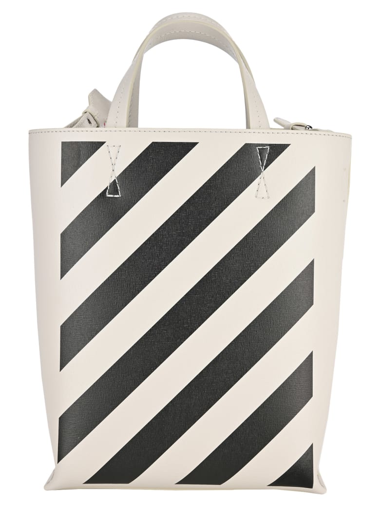 Off-White Off White Diagonal Tote Bag | italist, ALWAYS LIKE A SALE