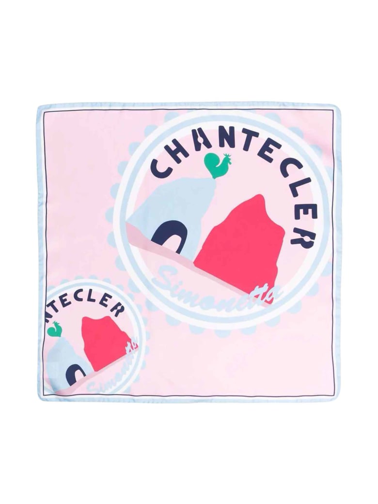 Simonetta Girl Pink Scarf - Rosa