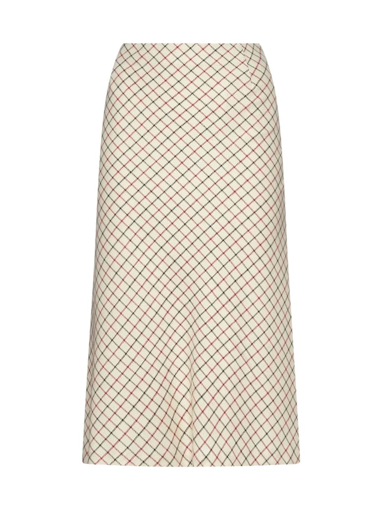 Maison Margiela Skirt - Echeck ecru