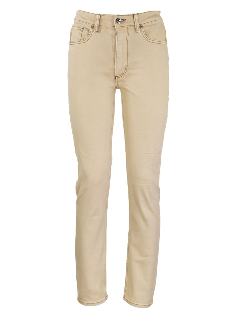 Burberry Felicity - Skinny Fit Washed Japanese Denim Jeans - Honey