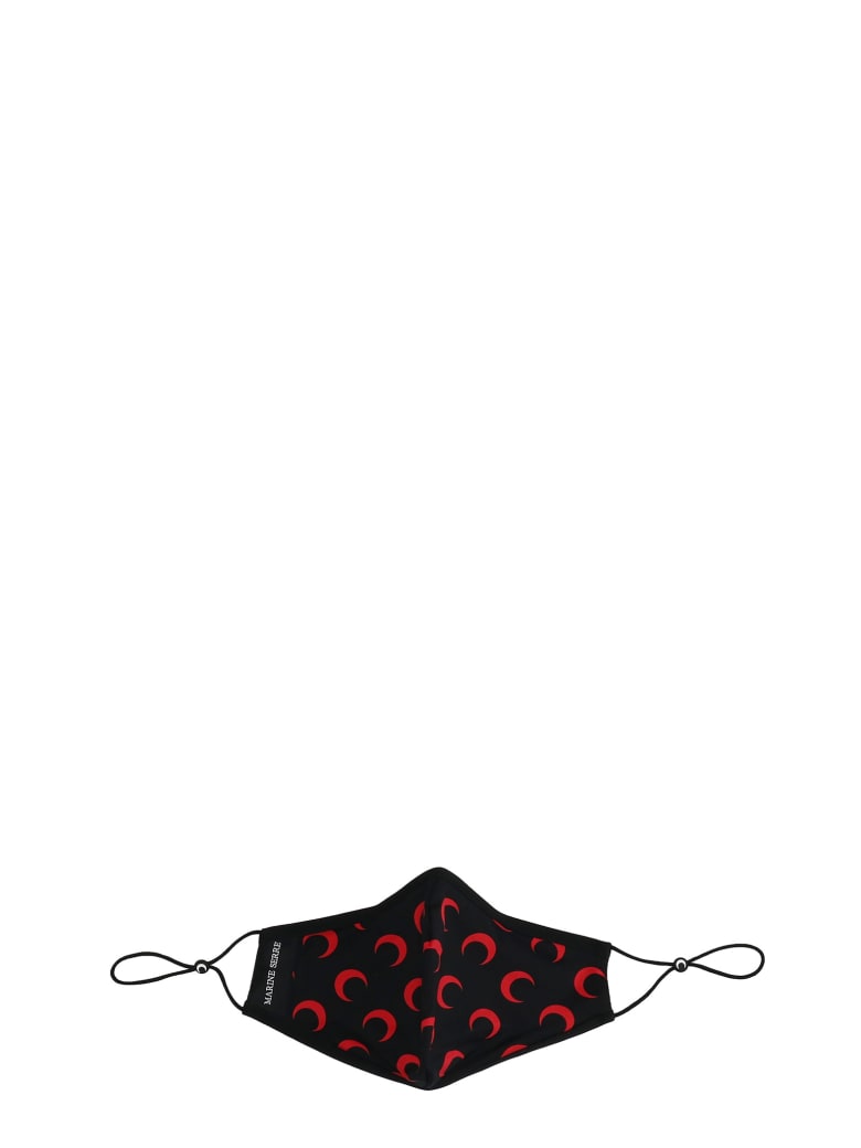 Marine Serre Moon Mask In Black Polyamide - black