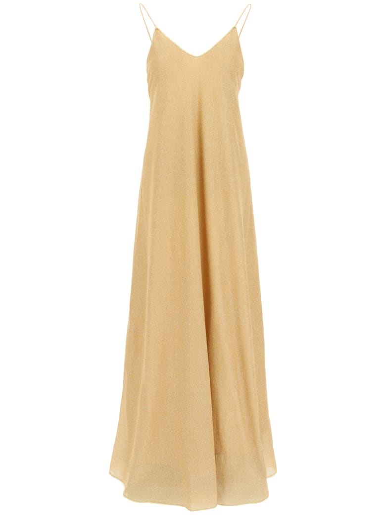 Oseree Lumière Long Dress - GOLD (Gold)