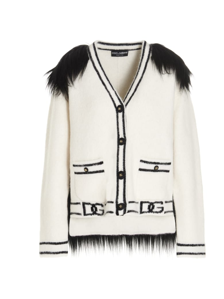 Dolce & Gabbana Cardigan - Black&White