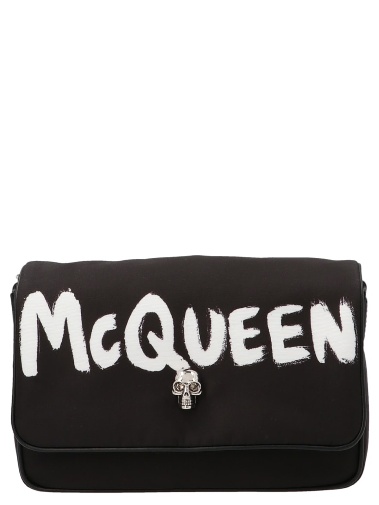 Alexander McQueen 'graffiti' Bag - Black