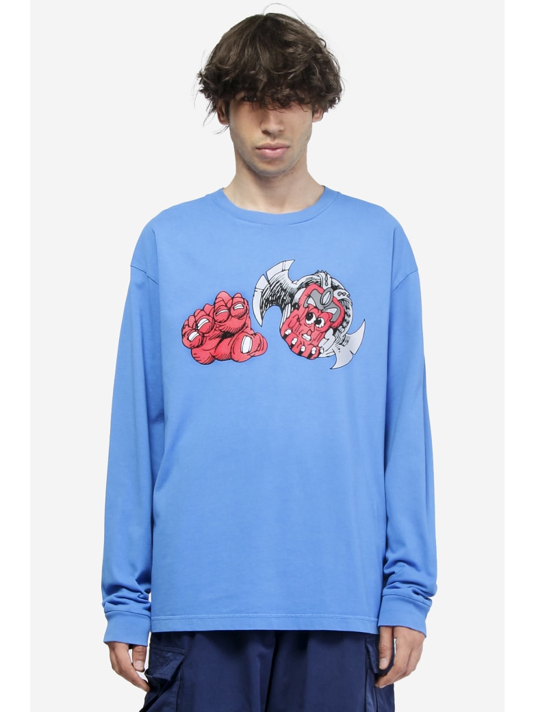Brain Dead Summoner Longsleeve - blue
