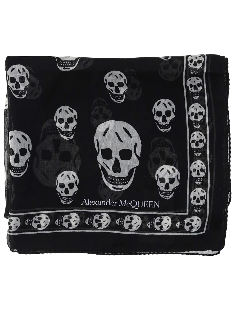 Alexander McQueen Foulard - Black/ivory