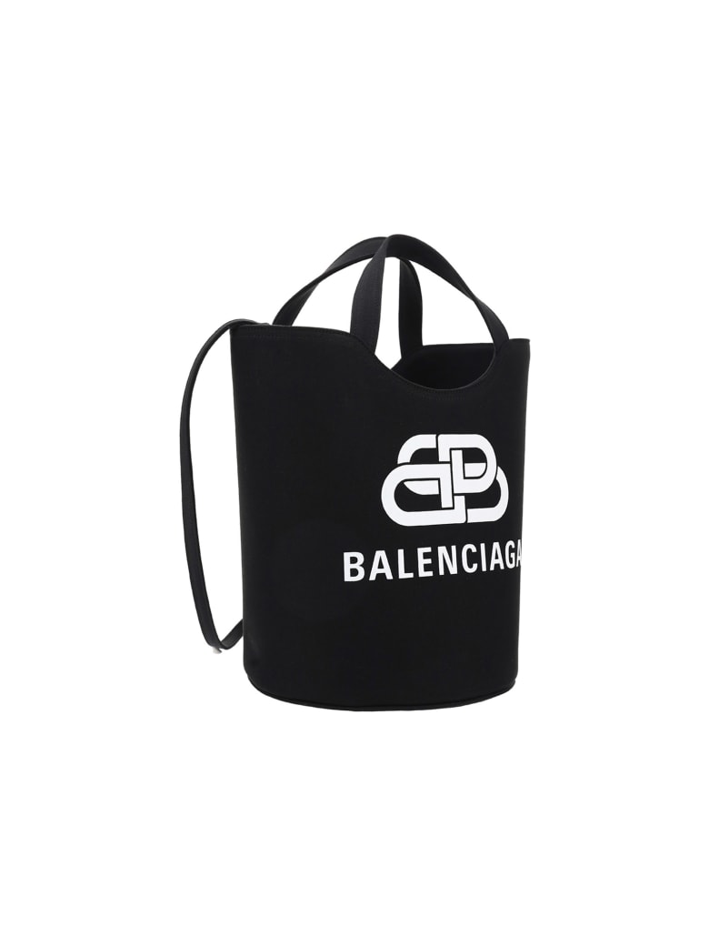 balenciaga canvas bucket bag