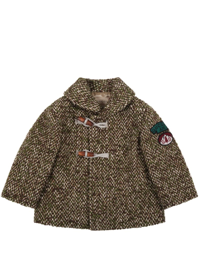 Gucci Green Montgomery For Baby Kids - Multicolor